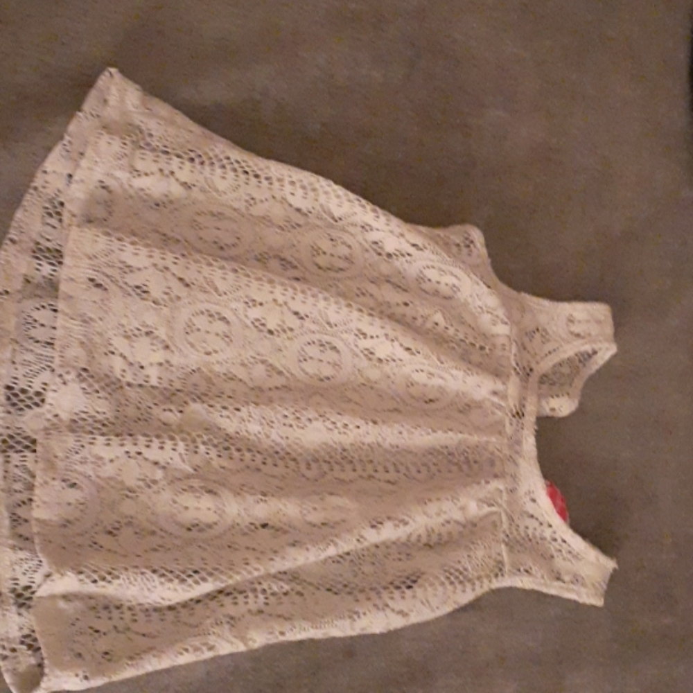 A lacey over shirt